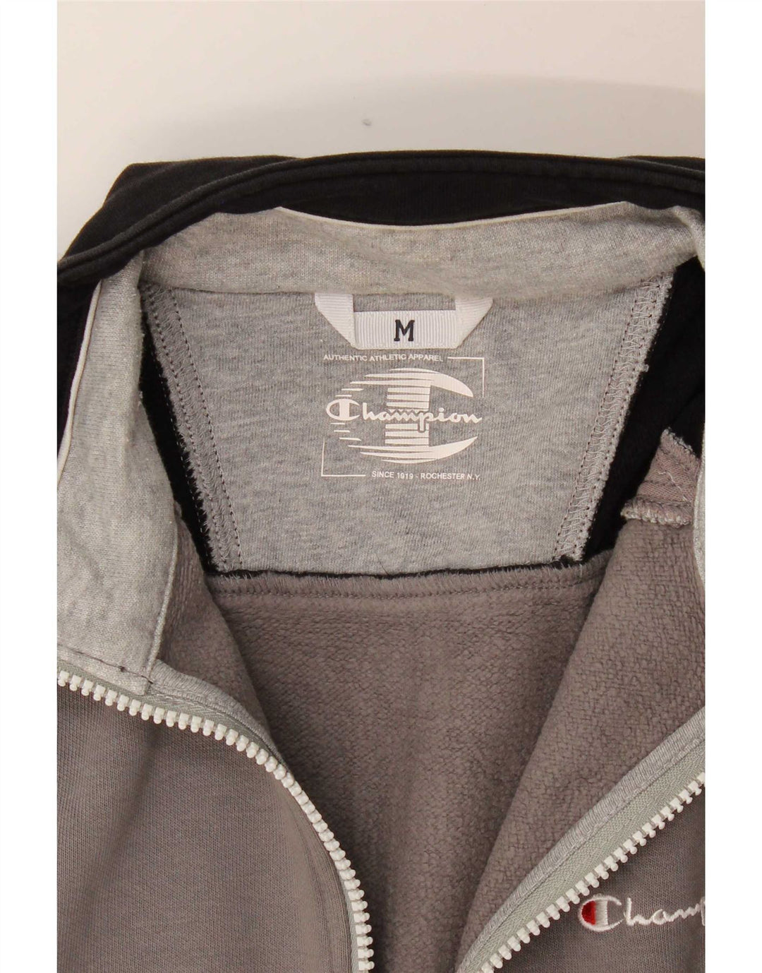 Champion Chaqueta De Chándal Para Hombre Gris Medio Colorblock