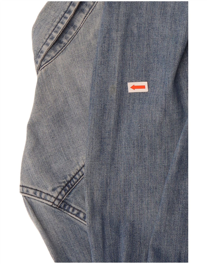 American Eagle Outfitters Camisa vaquera para mujer UK 44 Azul medio