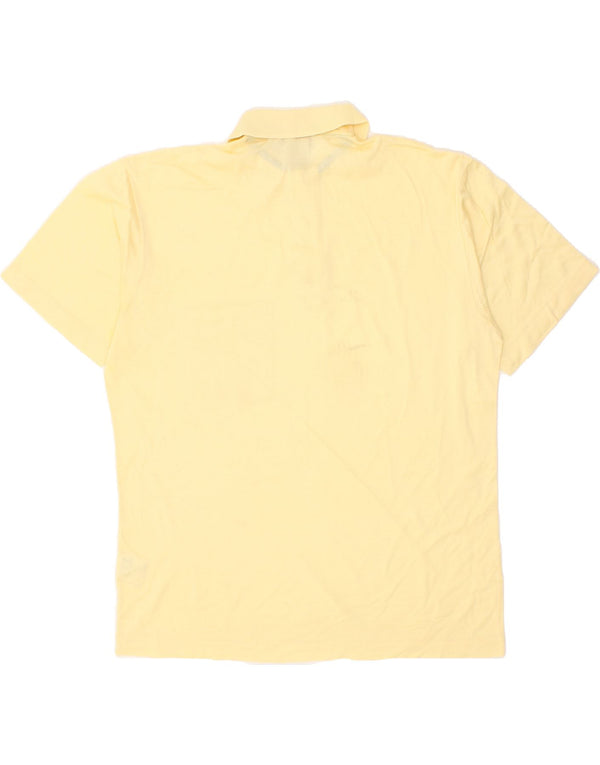 ERMENEGILDO ZEGNA Polo Hombre IT 50 Algodón Amarillo Medio