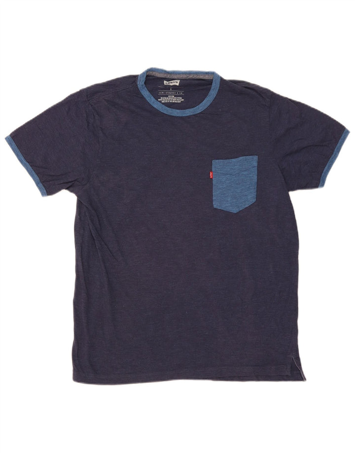 Levi's - Camiseta para hombre, talla grande, azul marino