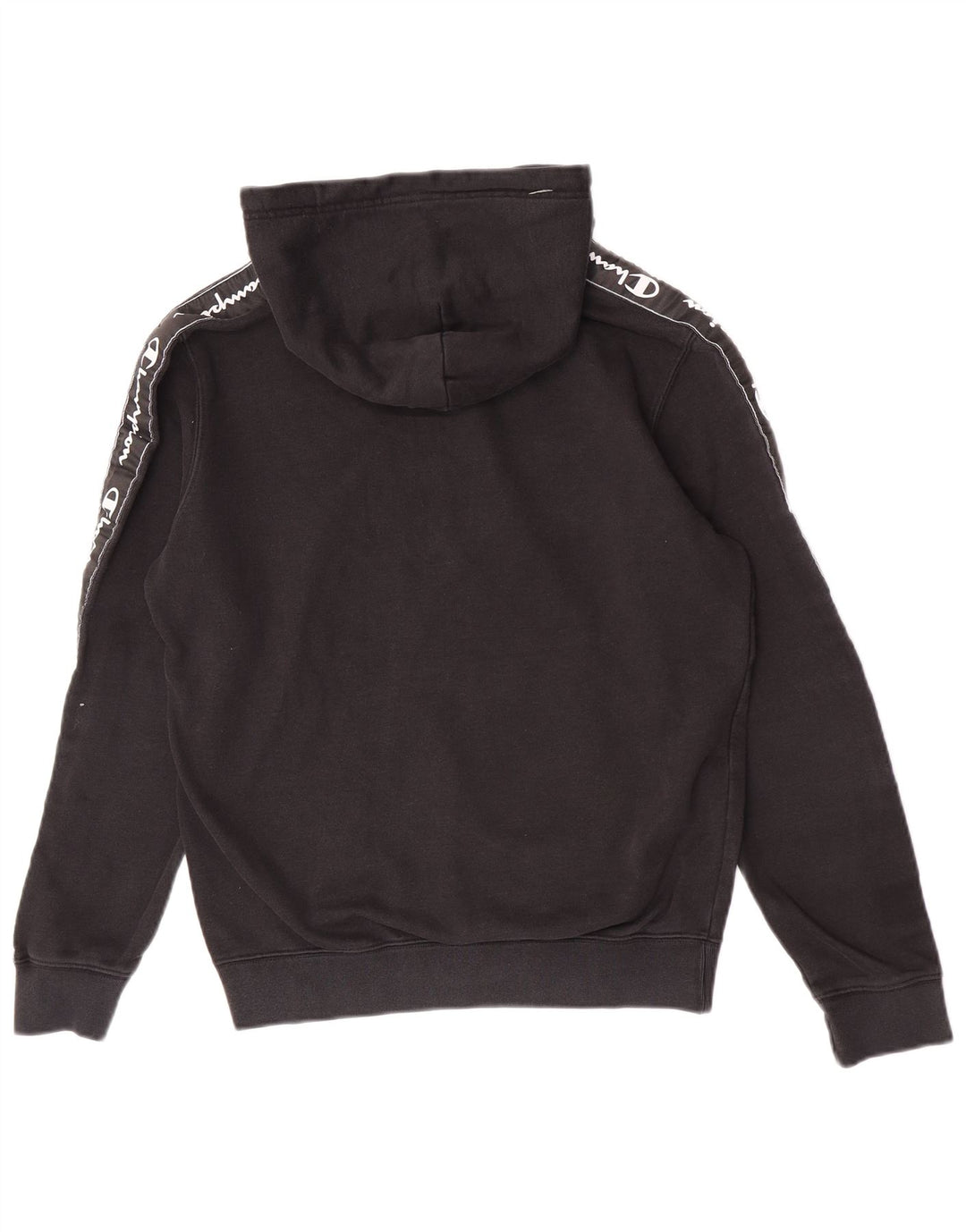 Champion Sudadera Con Capucha Gráfica Para Hombre Jersey De Algodón Negro Mediano