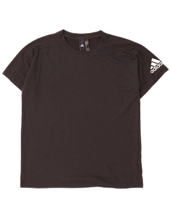 Camiseta Adidas Hombre Top Medium Negro Poliéster