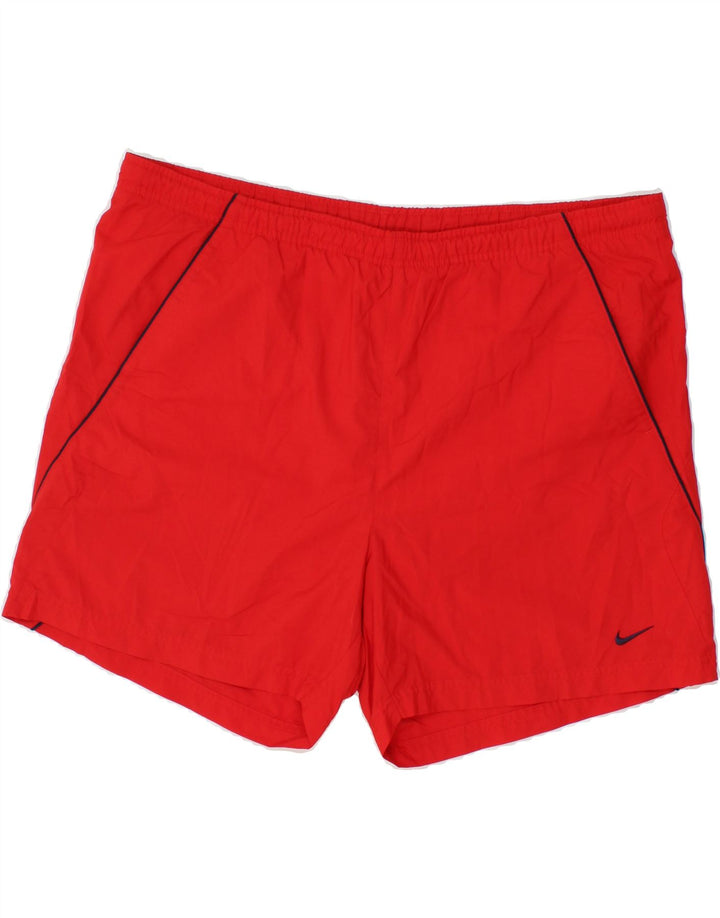 NIKE Mens Sport Shorts XL  Red Polyester Vintage Nike and Second-Hand Nike from Messina Hembry 