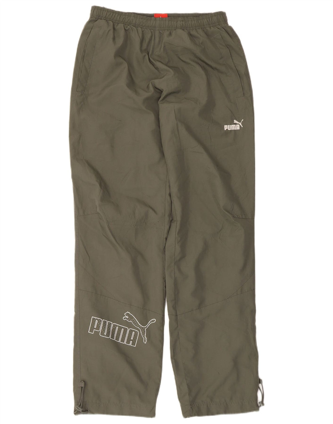 Puma Pantalones De Chándal Gráficos Para Hombre Pequeño Poliéster Caqui