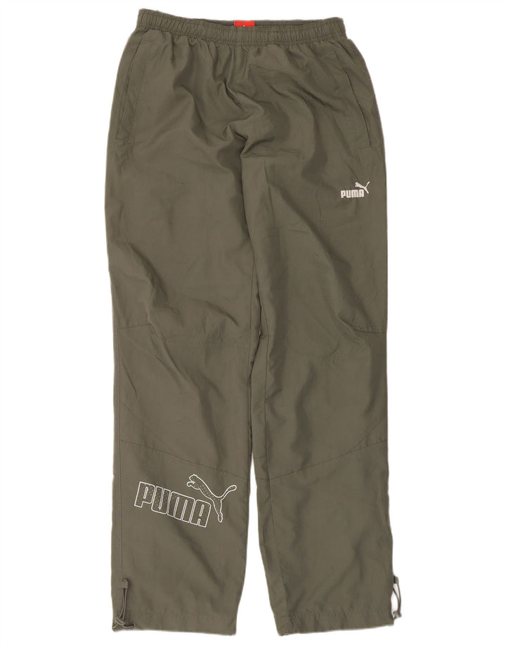 Puma Pantalones De Chándal Gráficos Para Hombre Pequeño Poliéster Caqui