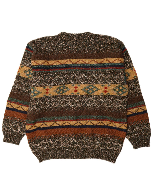 Suspence Jersey de cuello redondo para hombre IT 50 Medium Multicolor Fair Isle