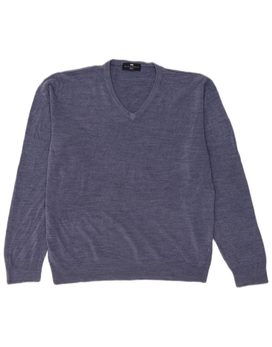 Marks & Spencer Suéter con Cuello en V Blue Harbor para Hombre Acrílico Azul Grande