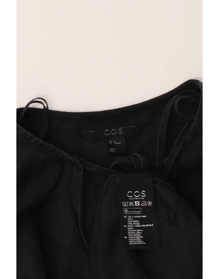 Cos Blusa extragrande para mujer Top EU 36 Small Azul marino