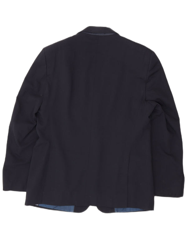 Marks & Spencer Chaqueta tipo blazer de 2 botones para hombre UK 42 Large Azul marino