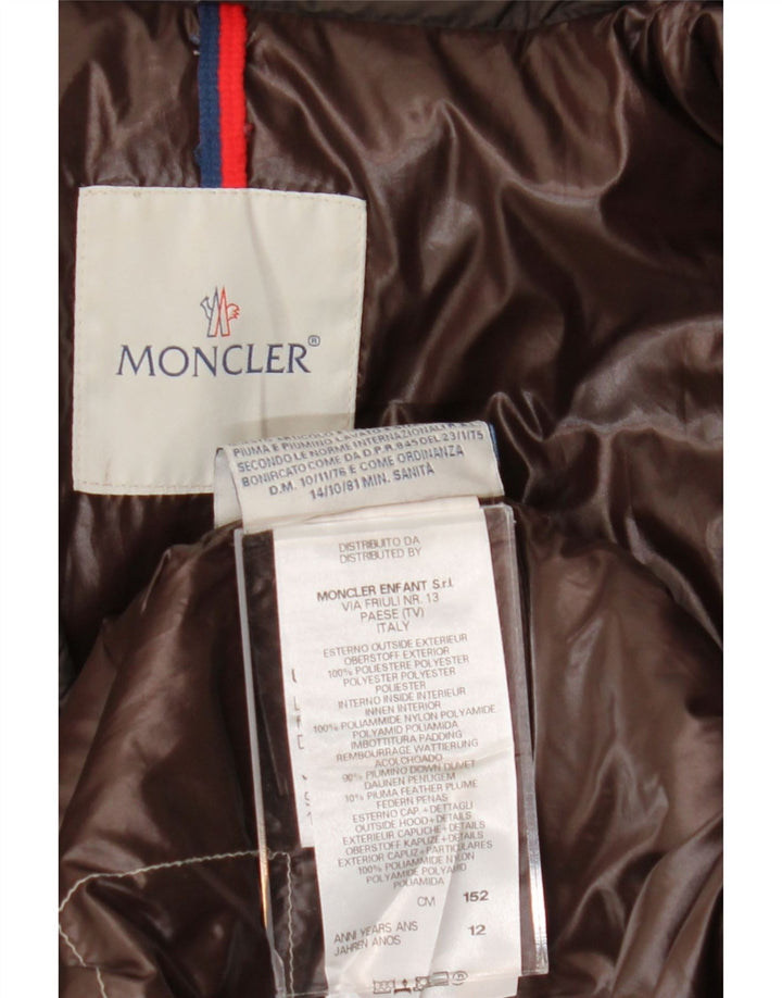 Moncler Chaqueta Acolchada Niño 11-12 Años Marrón Poliéster