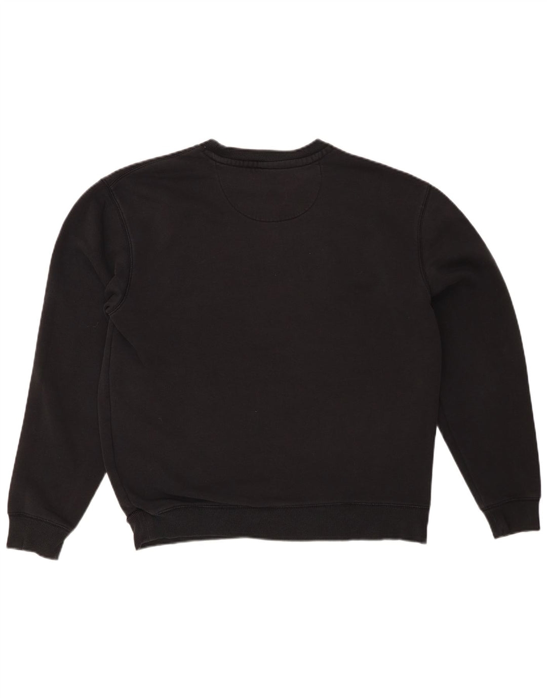 JACK WILLS Sudadera gráfica para hombre Jumper Medium Black Cotton