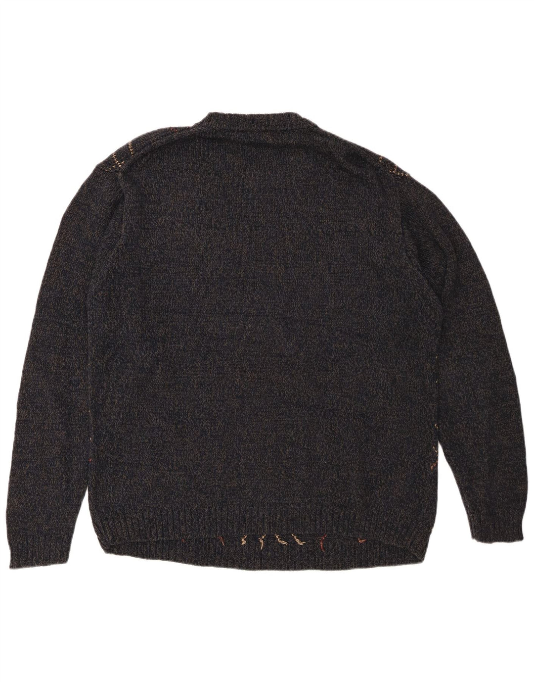 DOCKERS Jersey de cuello redondo para hombre XL Azul marino Argyle/Diamond Cotton