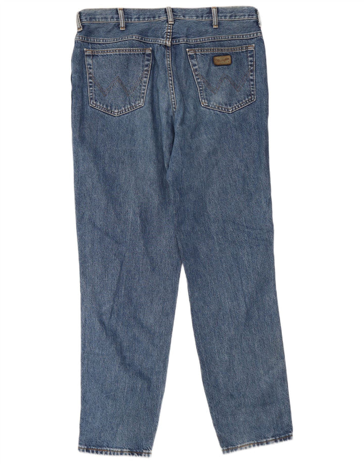 Wrangler Vaqueros cónicos para hombre W38 L35 Algodón azul