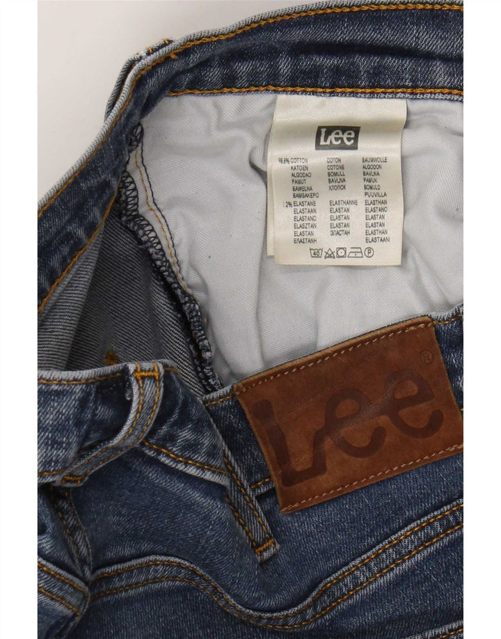 Lee Vaqueros Rectos Brooklyn Para Hombre W36 L32 Algodón Azul
