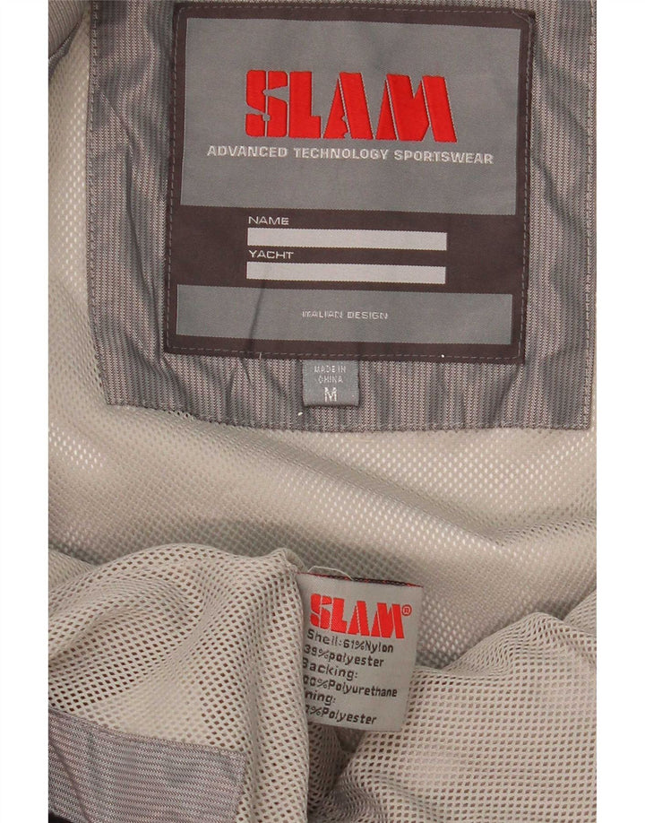 Chaqueta bomber Slam para mujer UK 44 Nylon gris medio