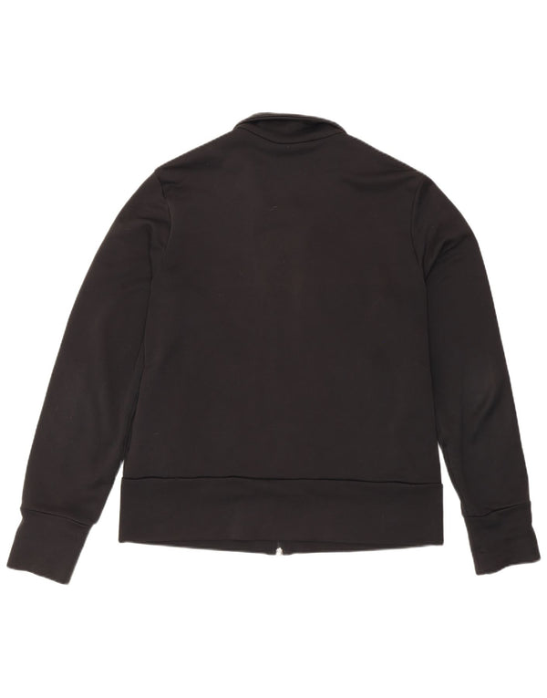 Adidas - Chaqueta de chándal para mujer, talla 40, XL, poliéster negro