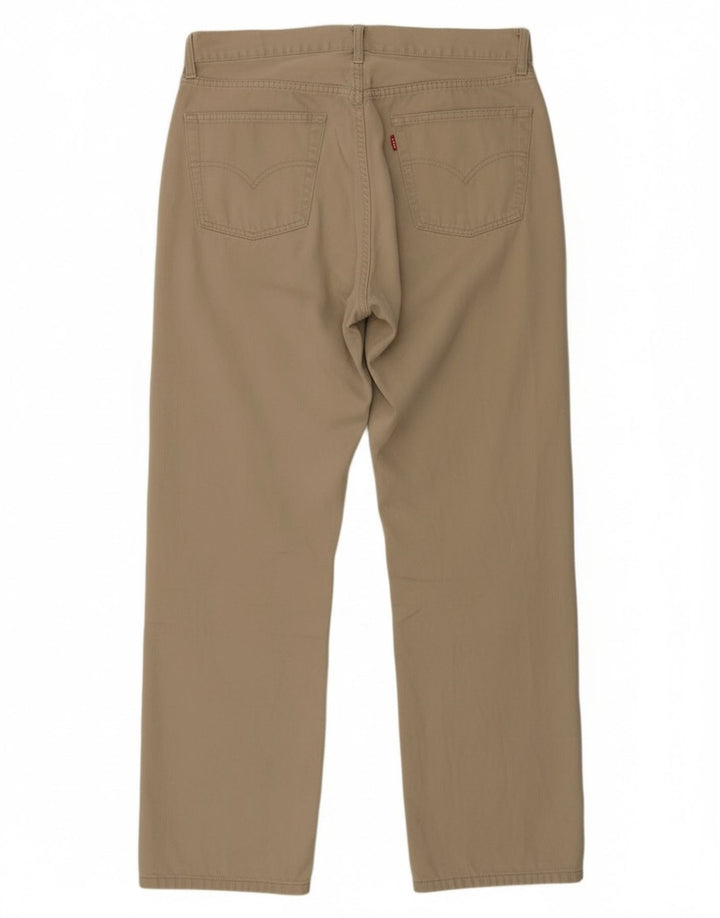 Levi's Vaqueros rectos 551 para hombre W36 L30 Algodón beige
