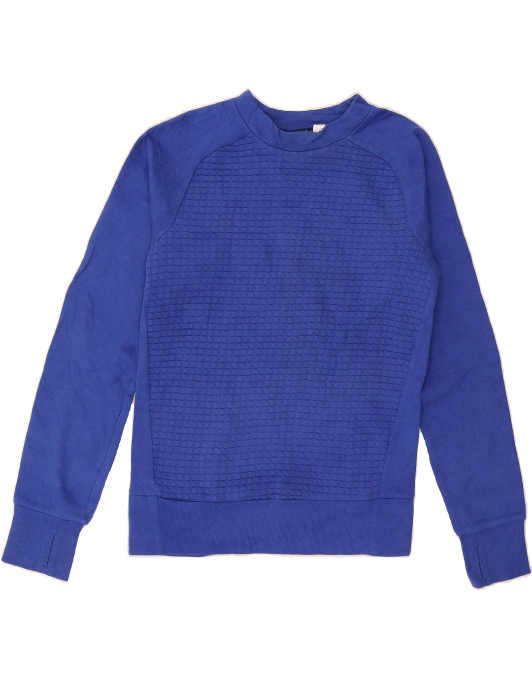 ADIDAS Boys Sweatshirt Jumper 11-12 Years Blue Cotton Vintage Adidas and Second-Hand Adidas from Messina Hembry 