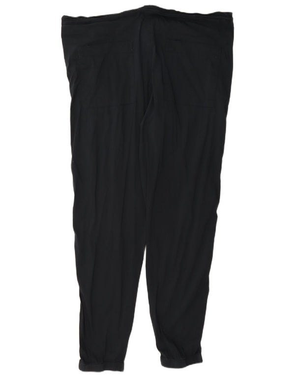 Cos Joggers para mujer pantalones casuales medianos W30 L28 algodón azul marino