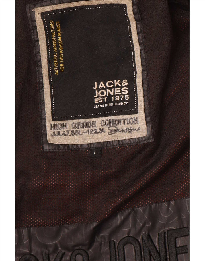 Jack & Jones Chaqueta acolchada para hombre UK 40 Large Brown