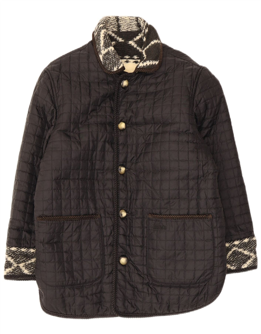 Brums Chaqueta acolchada para hombre UK 38 Medium Black