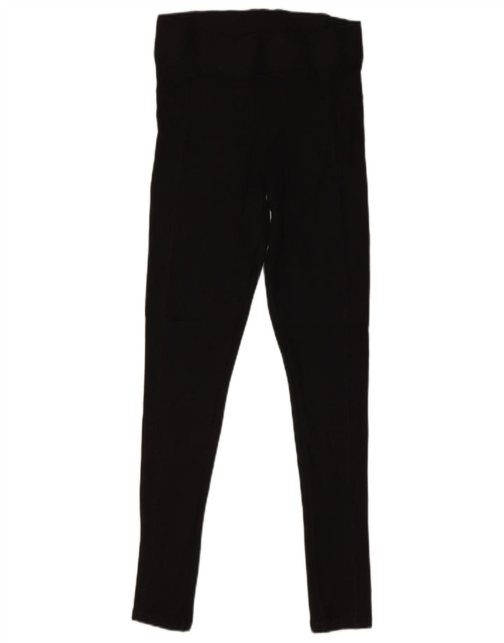 Topshop Leggings para mujer UK 8 Small Viscosa negra