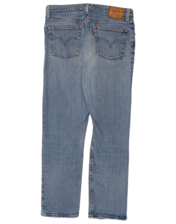 Vaqueros Levi's Mujer 501 Rectos W29 L28 Algodón Azul