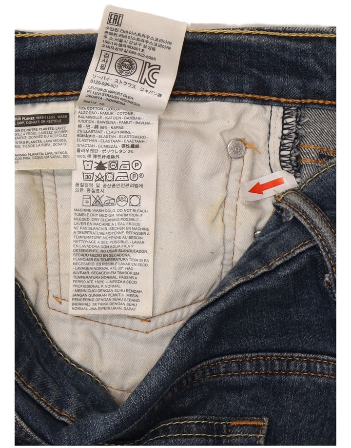 Levi's Jeans rectos atléticos 541 para hombre W34 L32 Algodón azul