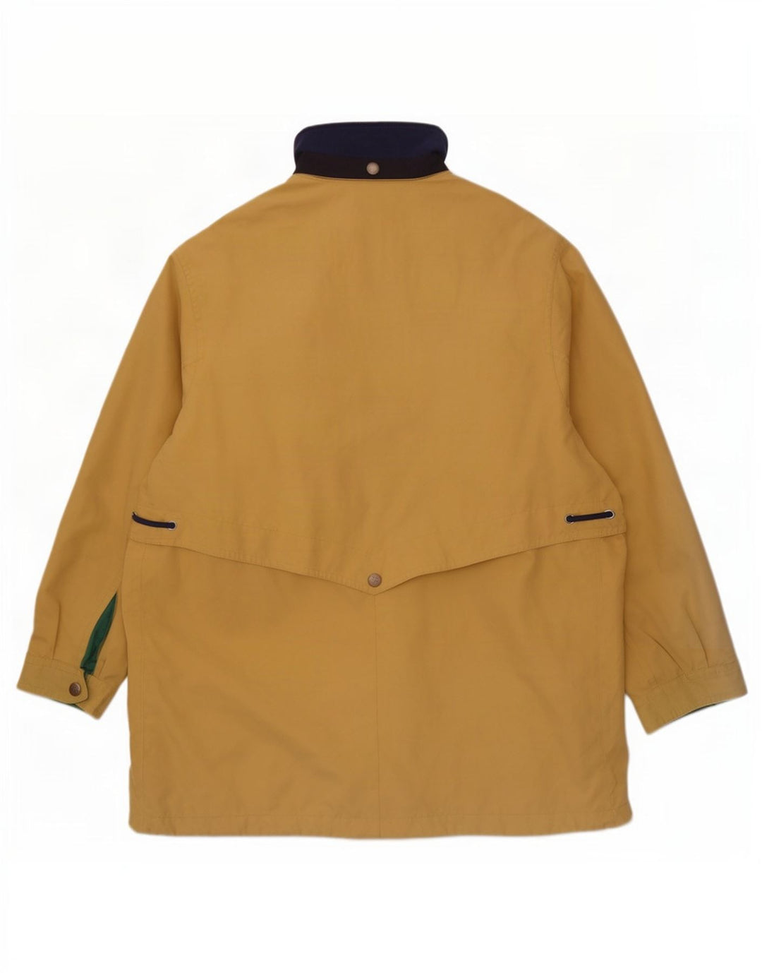 Abrigo cortavientos Goldix para mujer EU 46 XL Bloque de color amarillo