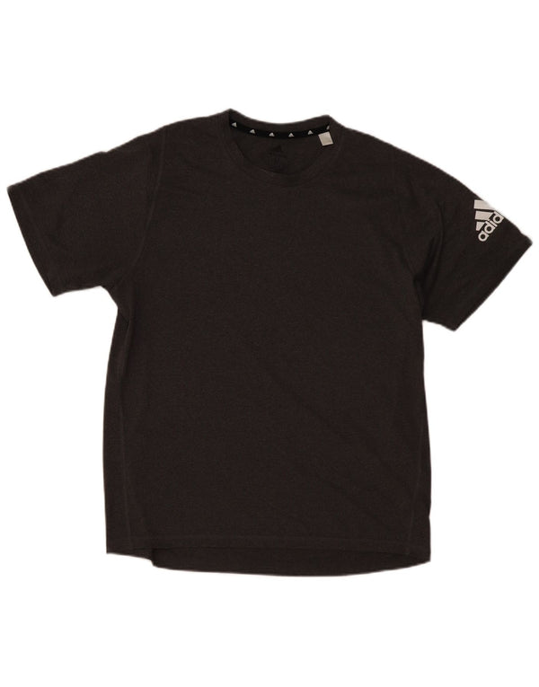 ADIDAS Camiseta gráfica Aeroready para hombre Top Poliéster gris medio