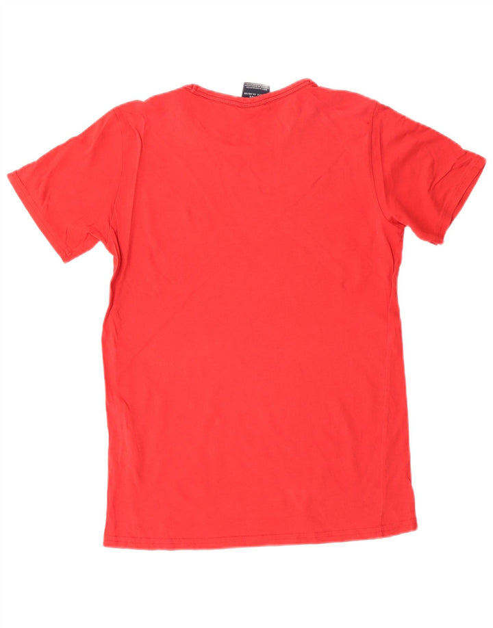 Champion Camiseta gráfica para niños 11-12 años Grande Algodón Rojo