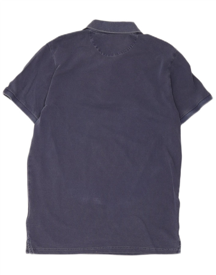 Gant Polo Hombre Azul Marino Medio Algodón