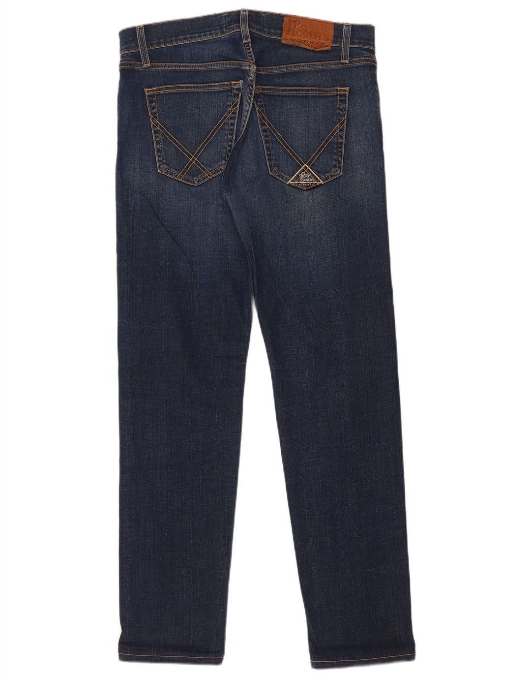 Roy Rogers Vaqueros ajustados para hombre W34 L32 Algodón azul