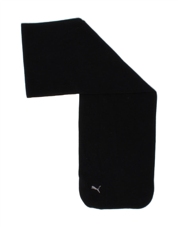 PUMA Mens Fleece Rectangle Scarf One Size Black Polyester Vintage Puma and Second-Hand Puma from Messina Hembry 