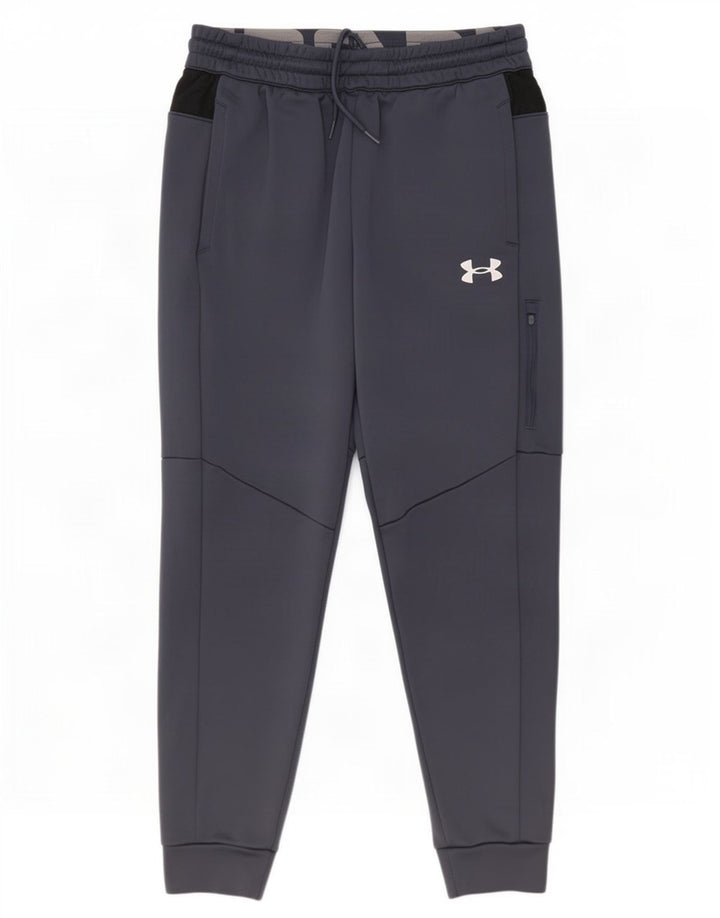 Under Armour Pantalón De Chándal Joggers Gris Medio Colorblock Hombre