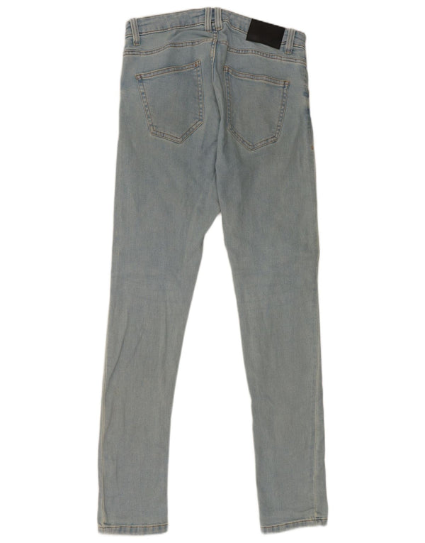 Zara Jeans ajustados para hombre EU 38 Small W30 L31 Algodón azul