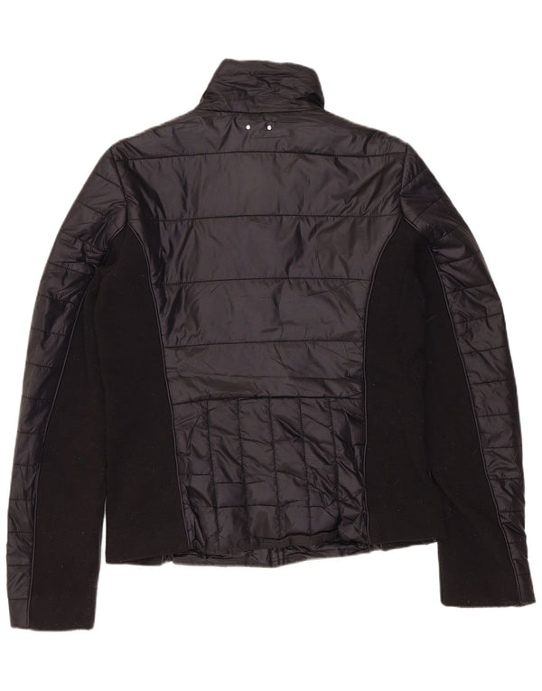 Calvin Klein Jeans Chaqueta acolchada extragrande para mujer UK 10 Small Black