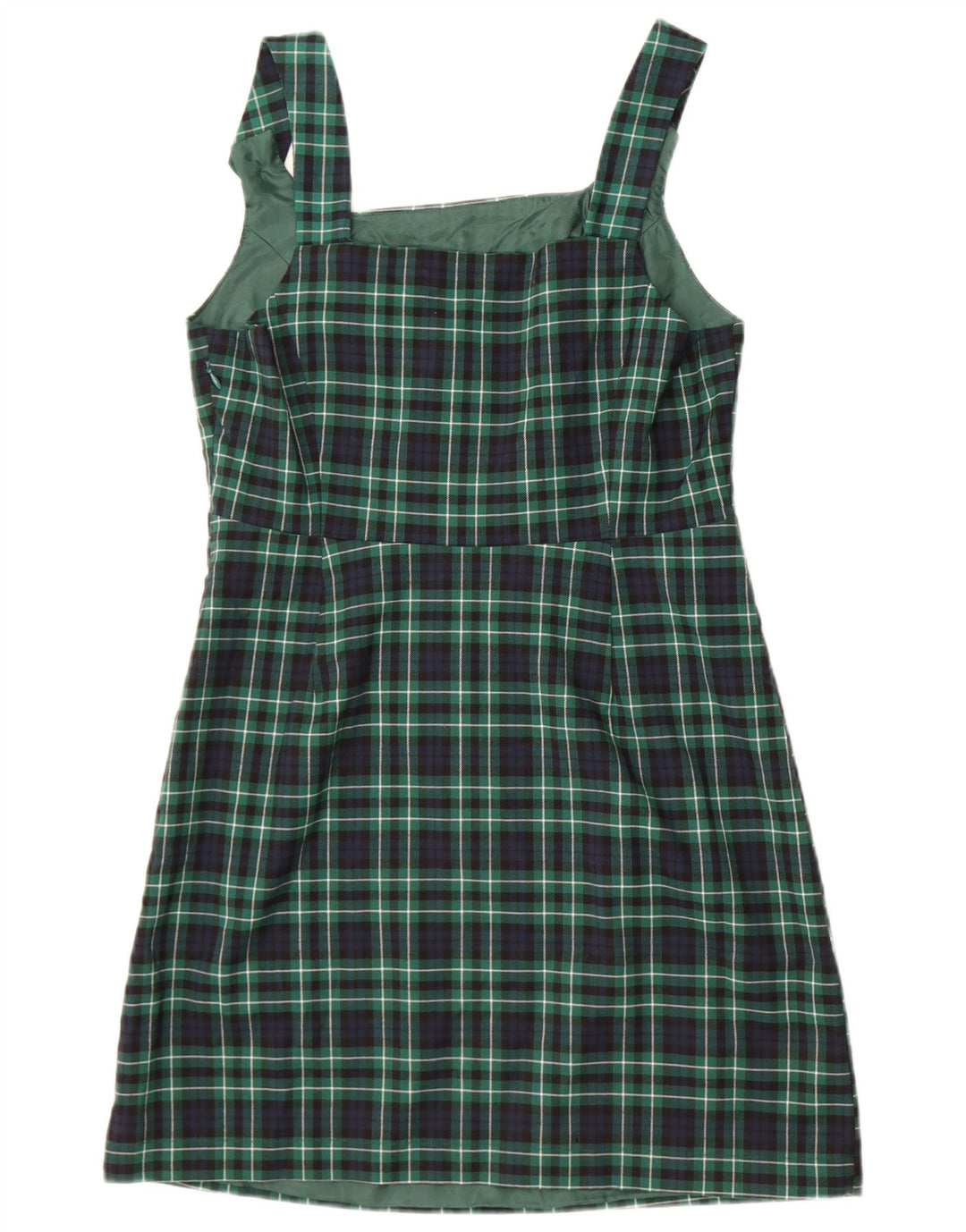 Joe Browns Vestido tubo sin mangas para mujer UK 42 Cuadros verdes medianos