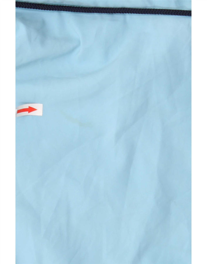 Calvin Klein Mens Graphic Swimming Shorts Small Blue Colourblock Polyester