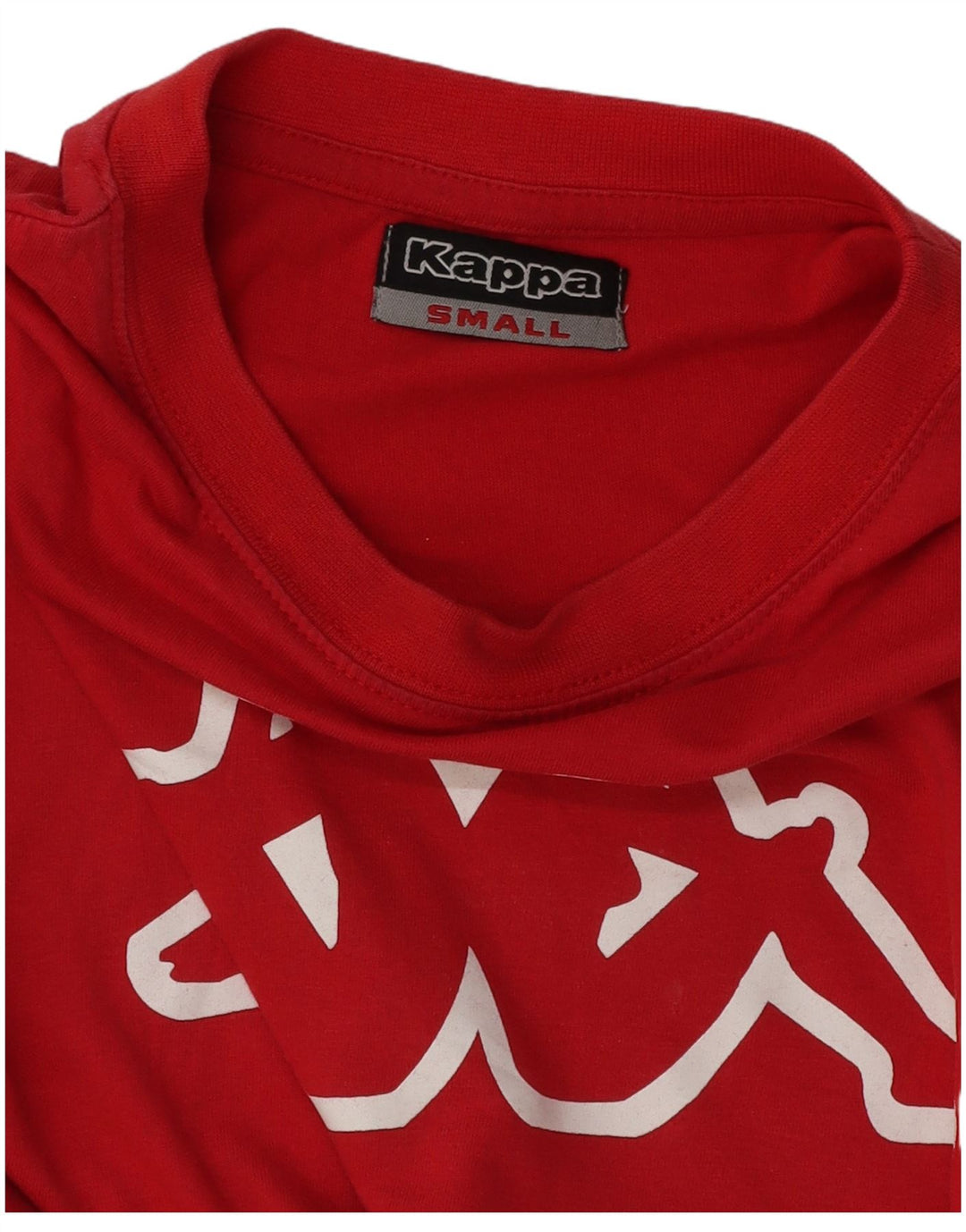 Kappa - Camiseta gráfica para hombre, talla pequeña, color rojo