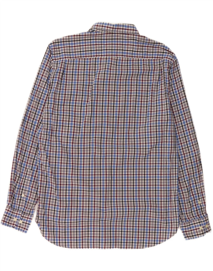 Camisa Massimo Dutti Hombre Cuadros Azules Grandes