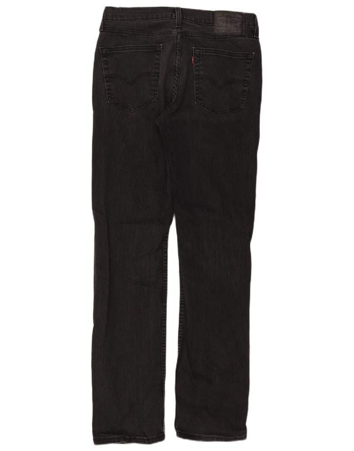Levi's Jeans rectos 514 para hombre W32 L34 Algodón negro