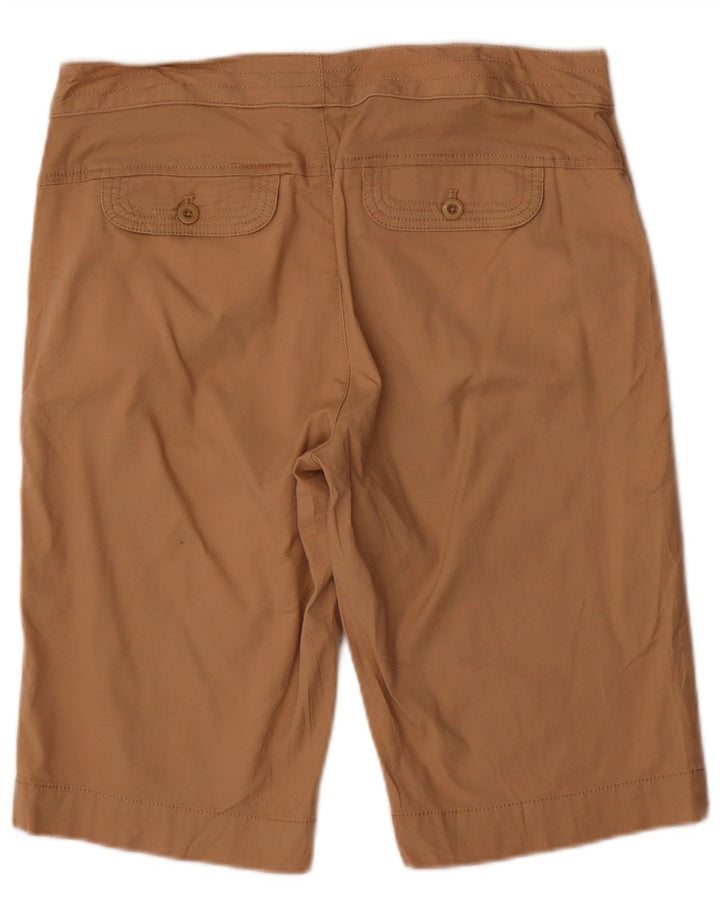 IZOD Bermudas para mujer US 8 Medium W32 Algodón marrón