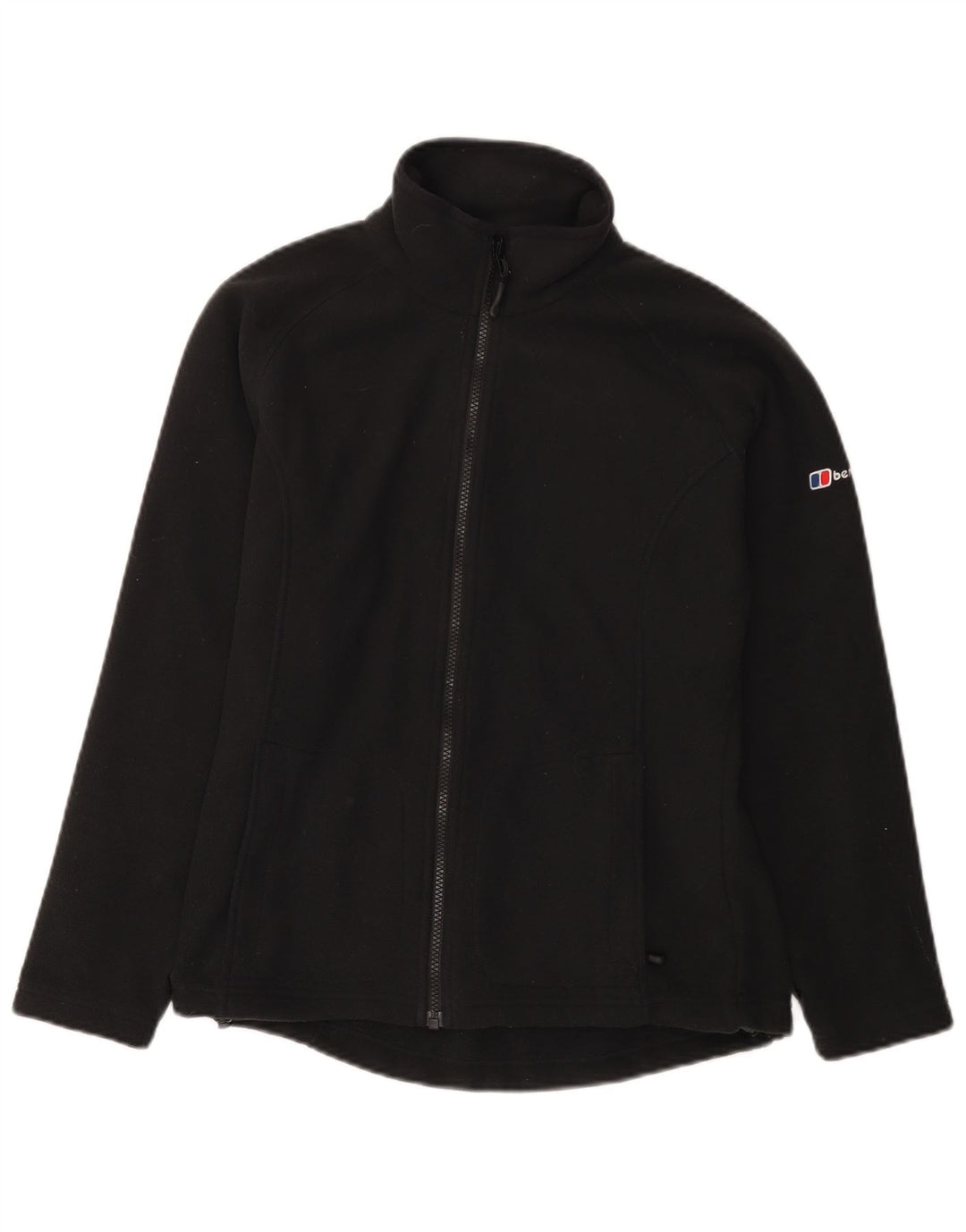 Berghaus Chaqueta polar con forro para mujer UK 10 Small Poliéster negro