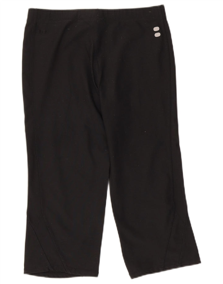 Nike Leggings Capri para mujer Reino Unido 10/12 Mediano Negro Poliéster