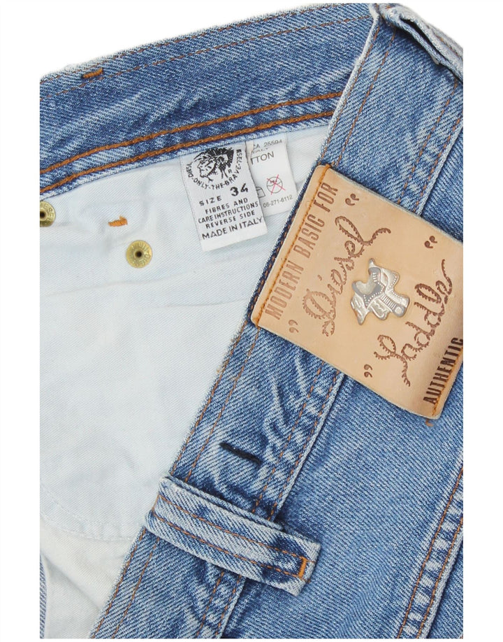 Diesel Vaqueros Rectos Para Hombre W34 L32 Azul