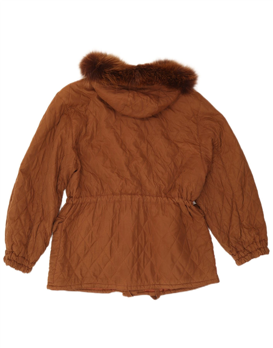 Ileana Zara Chaqueta acolchada con capucha extragrande para mujer IT 40 Small Brown
