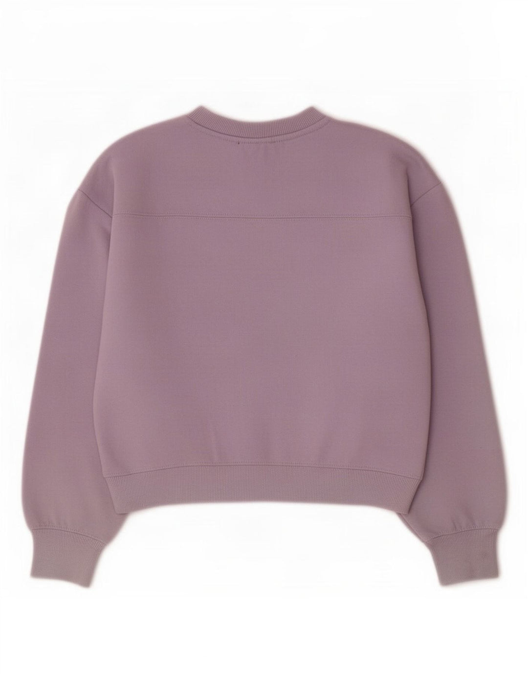 Zara Mujer Sudadera Jumper UK 10 Small Púrpura Poliéster