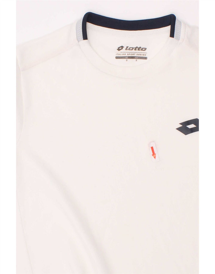 Lotto Camiseta Mujer Top UK 8 Small Blanco