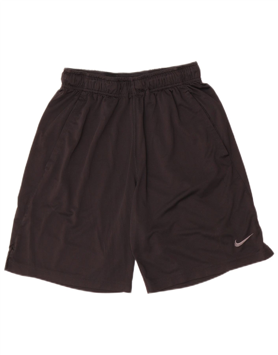 Nike Dri Fit - Pantalones cortos deportivos para hombre (poliéster), color negro